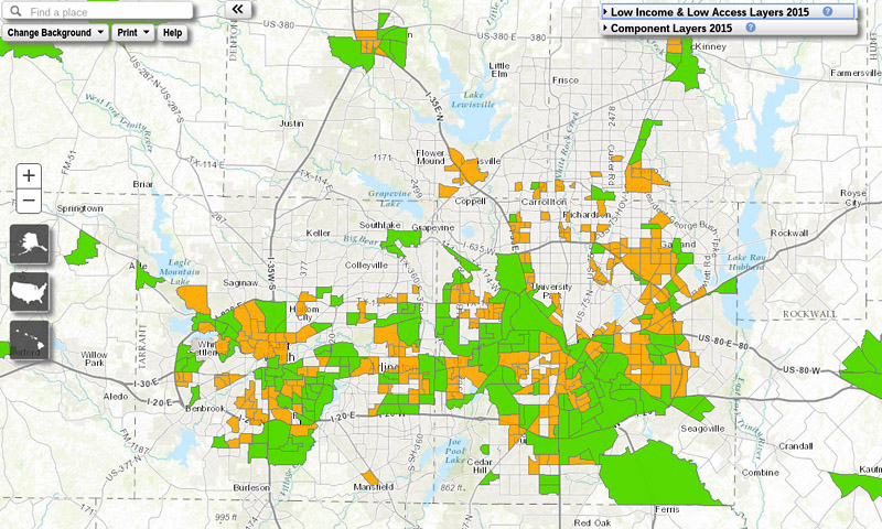 Food Deserts Geomapping