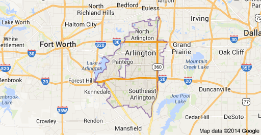 Arlington, TX city limits