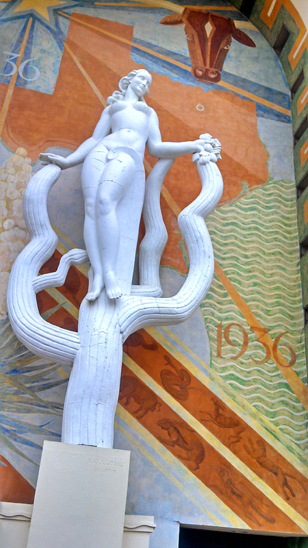 Fair Park Women's Building Front Detail