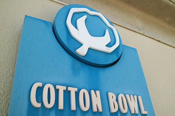 Fair Park Cotton Bowl Sign